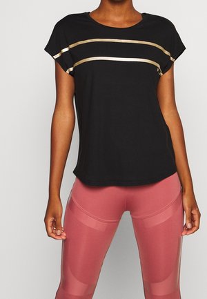 Camiseta estampada - black