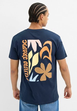 INSIDE, Camiseta estampada - azul
