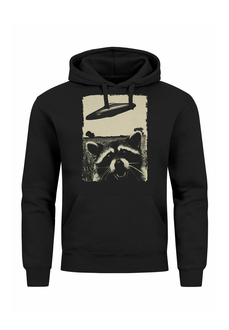 Neverless WASCHBÄR ALIENS FOTODRUCK FRONT FASHION STREETSTYLE