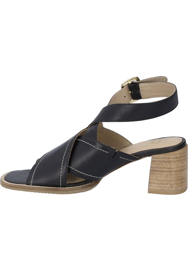Riemensandalette - schwarz