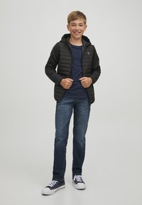 Jack & Jones Junior - JJEORGANIC TEE O NECK - Pamata T-krekls - navy blazer Miniatūras attēls 1