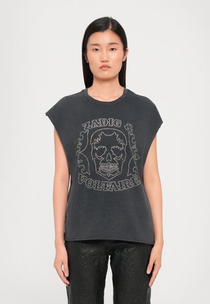 CLOE - T-Shirt print - black
