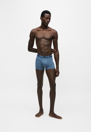 Puma, MEN EVERYDAY BASIC 2 PACK - Tætsiddende boxershorts - mottled blue/dark blue