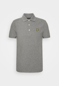 Polo - mid grey marl