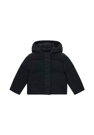 Guess, HOODED PUFFER - Veste d'hiver - schwarz
