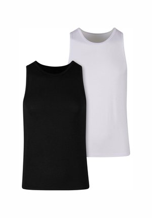 BASIC TANK 2-PACK - Unterhemd/-shirt - black white