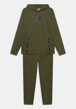 TRACKSUIT HOOK SET UNISEX - Fato de treino - rough green/black