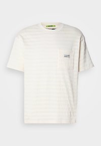 RELAXED FIT HORIZONAL TEXTURED - T-shirt print - eggnog