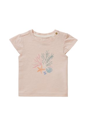 Print T-shirt - peach blush