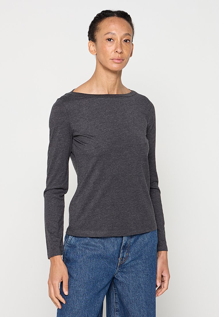 Mango Longsleeve grijs