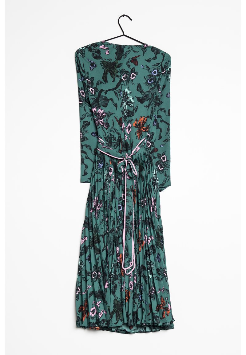 Diane von Furstenberg Maxi dress green (Pre-owned) Zalando