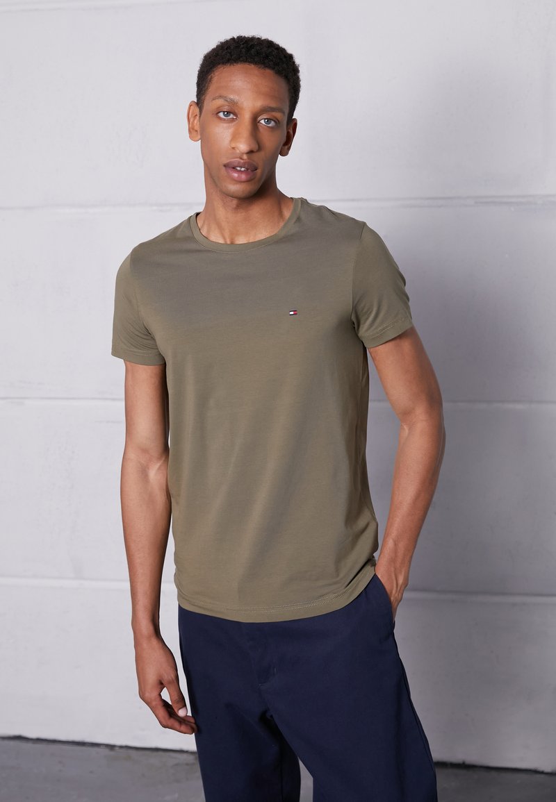 Tommy Hilfiger Tshirt basic/oliwkowy Zalando.pl