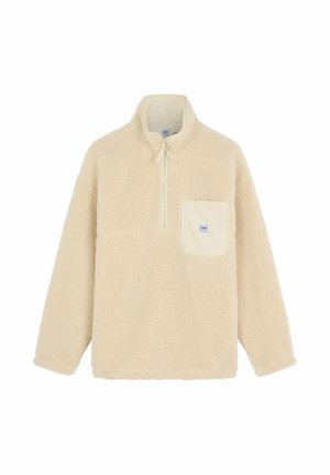 Lee, LONG SLEEVE WORKWEAR HALF ZIP FOR MENS - RELAXED FIT . - Fleecepullover - warm ecru