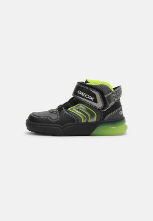 GRAYJAY BOY - Sneakers alte - black/lime