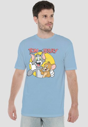 Cotton Soul, TOM AND JERRY CLASSIC PALS - Print T-shirt - light blue