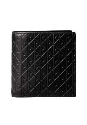 EMBOSSED EMBLEM TRIFOLD - Monedero - black