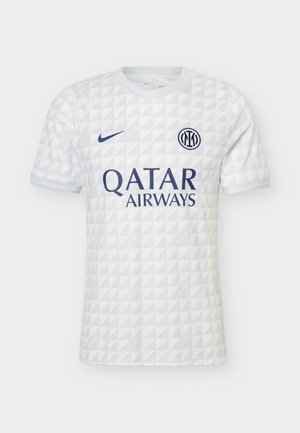 Nike Performance, INTER - Sport T-shirt - white/pure platinum/blue void