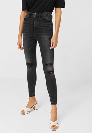 Jeans Skinny Fit - black denim