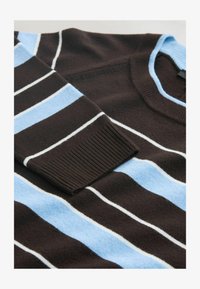 Non sélectionné, chocolate brown stripe