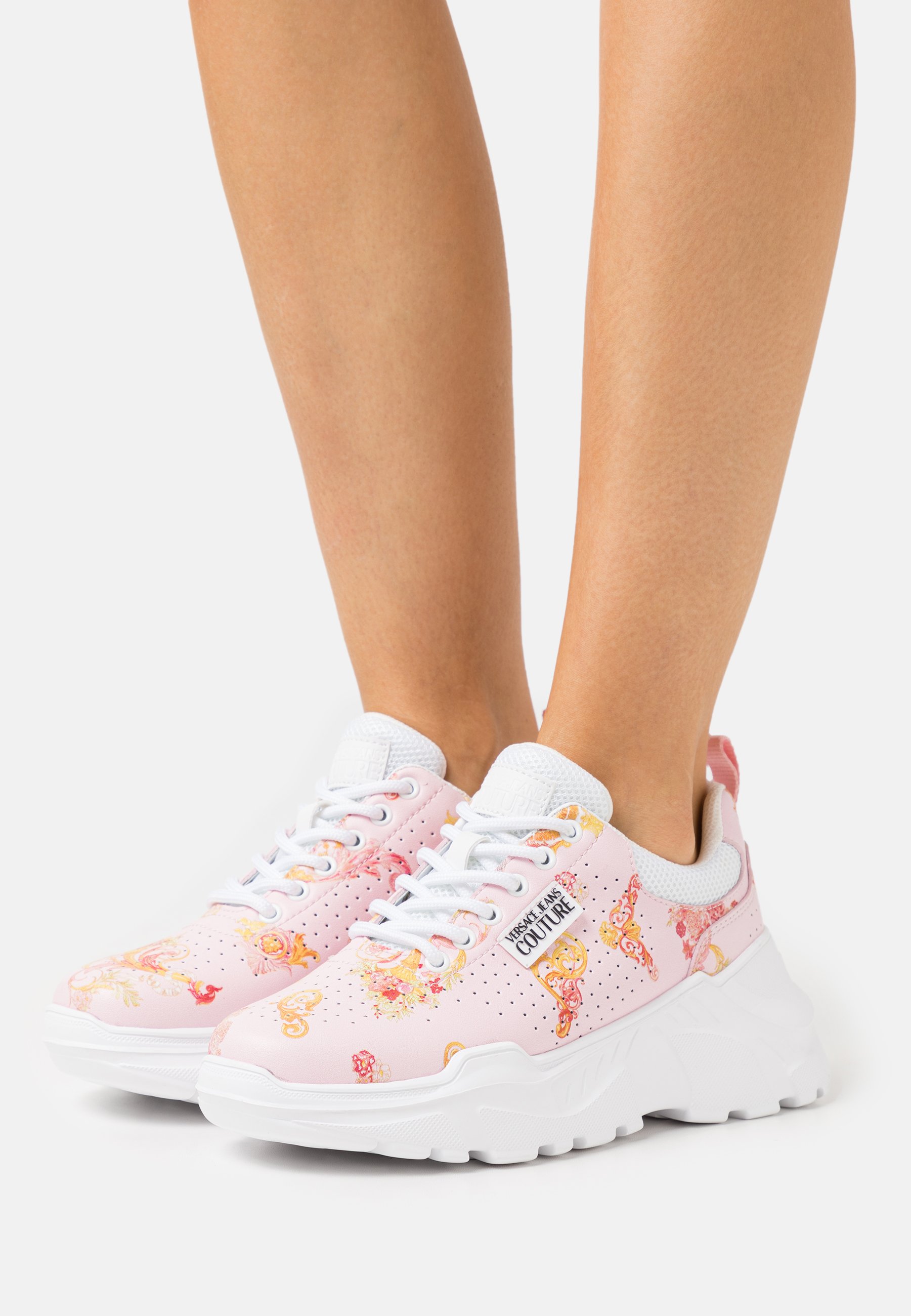 womens versace couture trainers