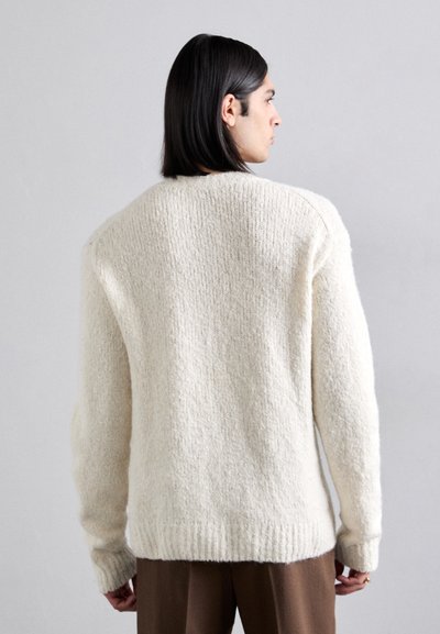 Filippa K SOFT V NECK SWEATER - Пуловер - cream white
