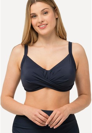 Ulla Popken TWIST - Bikinitop - navy blue