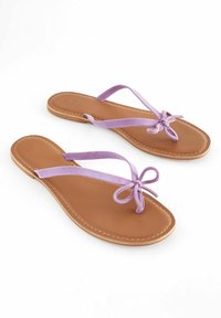 Next FOREVER COMFORT BOW DETAIL REGULAR WIDE FIT - Allassandaalit - lilac purple
