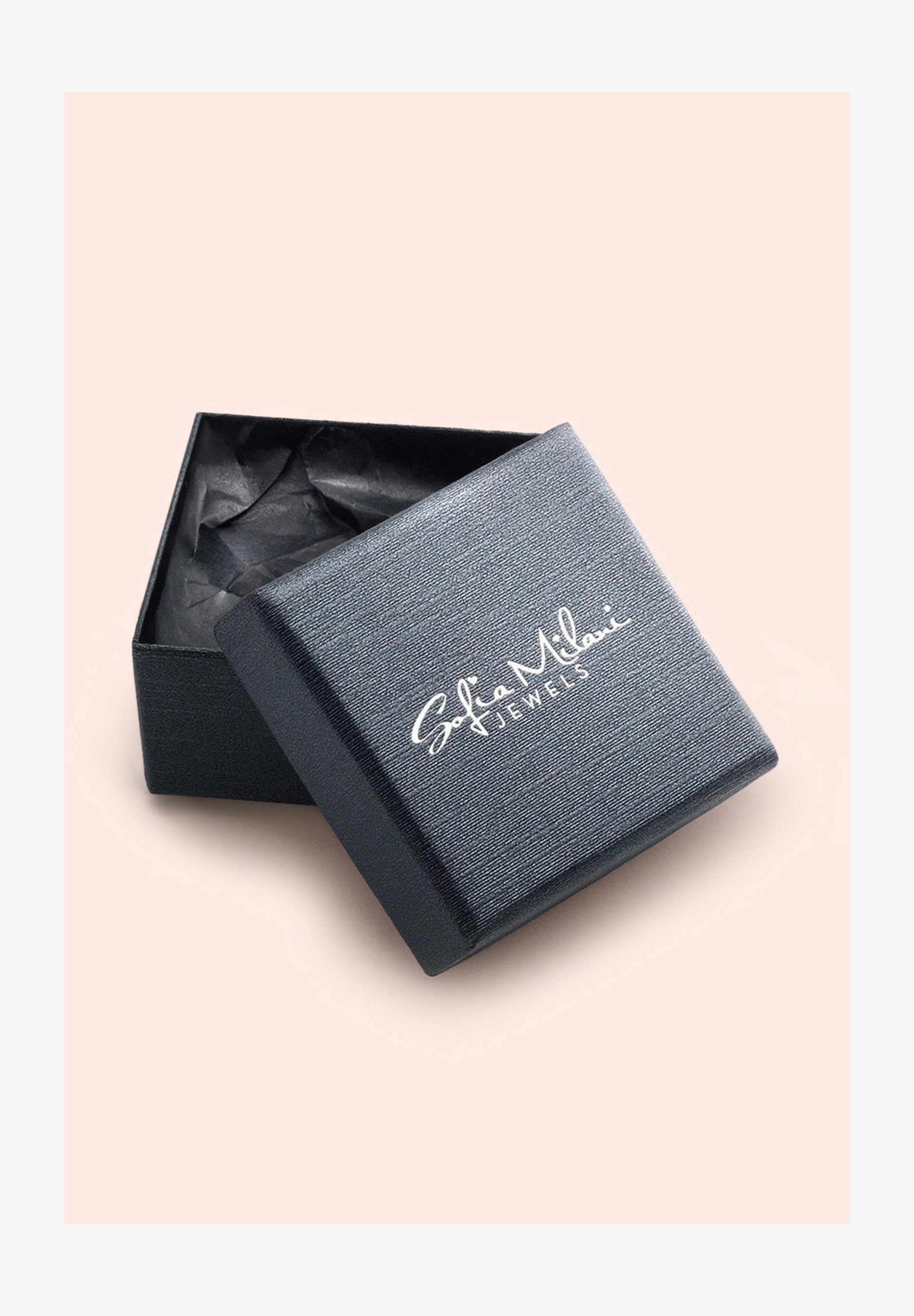 Sofia Milani Orecchini A Triangolo In Argento Sterling 925 | Geometrici Placcati Rodio | Confezione Regalo