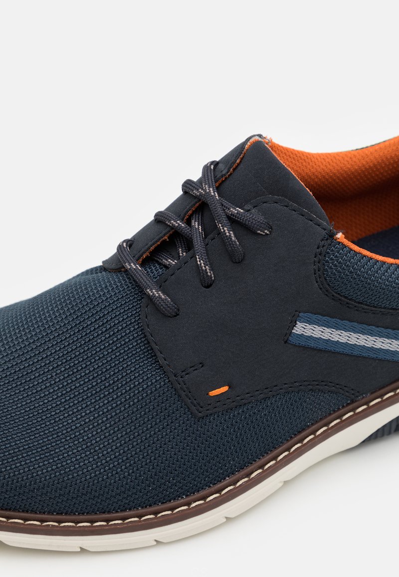 Herren Klassische Schnürer | Rieker Schnürer blau - QG91478 Herren Klassische Schnürer | Rieker Schnürer blau - QG91478