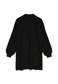 VMNANCY FUNNEL NECK DRESS - Vestido de malha - black