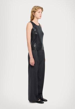 MCM SEQUINS TANK - Top - black