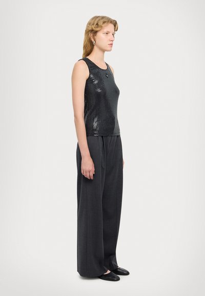 MCM SEQUINS TANK - Top - black