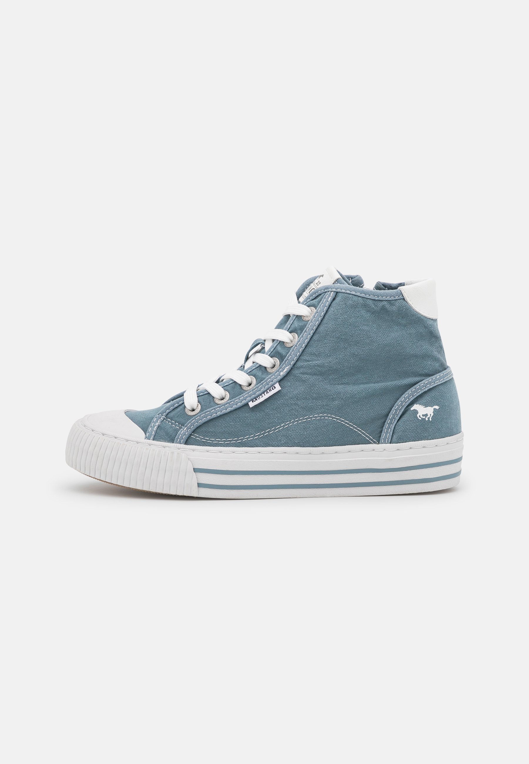 Mustang Zapatillas altas - himmelblau/azul - Zalando.es