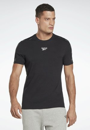 Print T-shirt - black