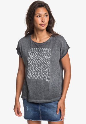 SUMMERTIMEHAPIN - Print T-shirt - anthracite