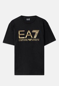 TRAIN LOGO TEE  - Tričko s potlačou - black