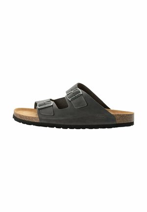 camel active Pantolette flach - asphalt