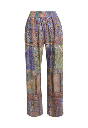 Smith&Soul, SMITH&SOUL GEMUSTERTE SOMMERHOSE MIT ELASTIKBUND - Trousers - beige