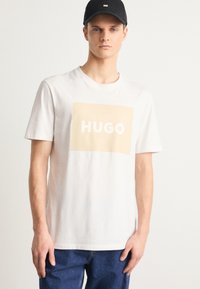 HUGO DULIVE - T-shirt print - open white