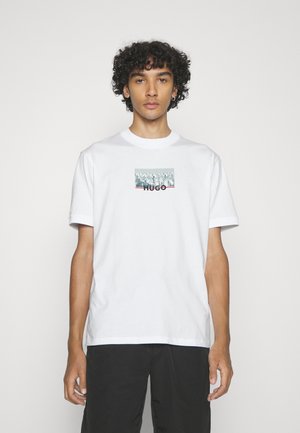 DILLIAM - Print T-shirt - white
