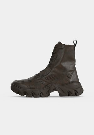Rombaut, BOCCACCIO II BOOT UNISEX - Боти с връзки до глезена - brown
