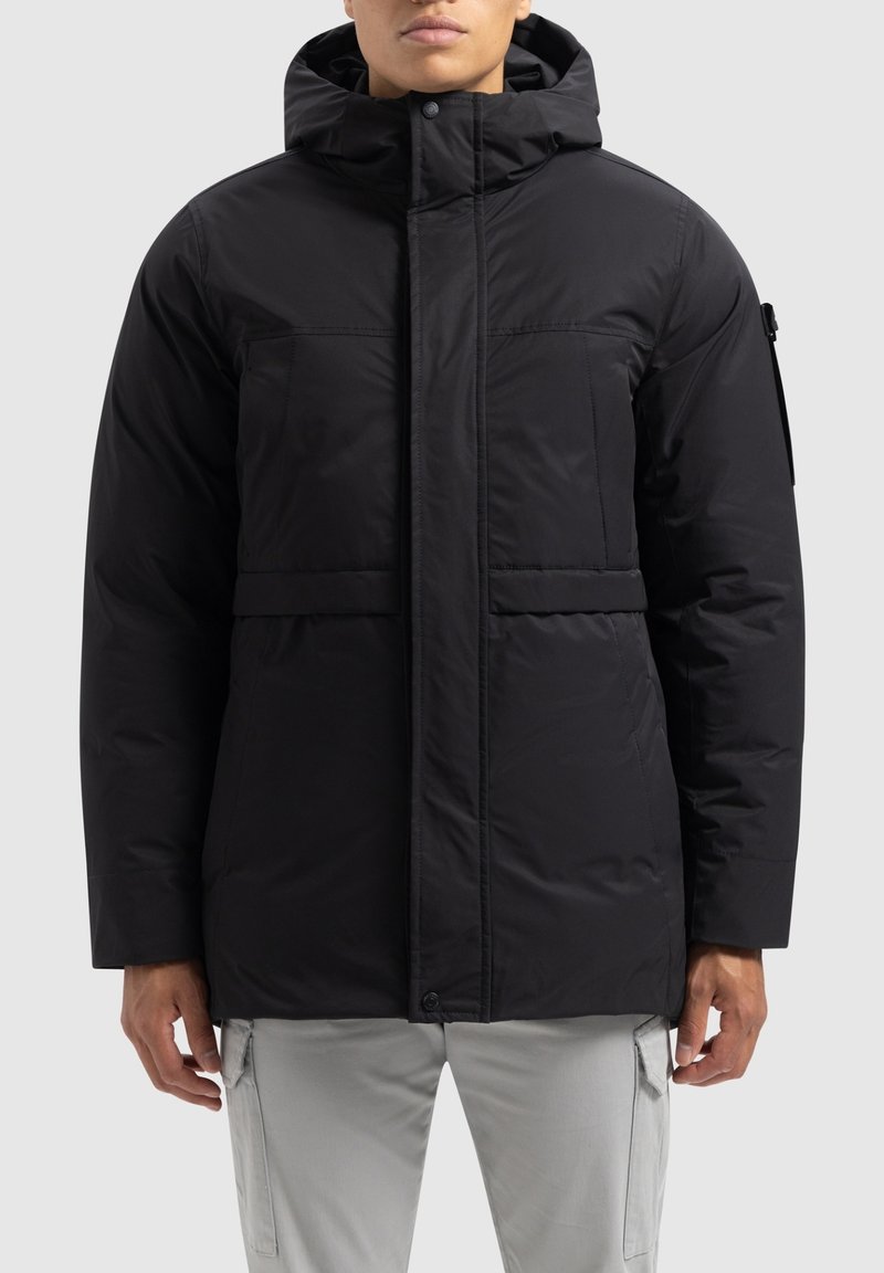 Pure Path REGULAR FIT - Wintermantel - black