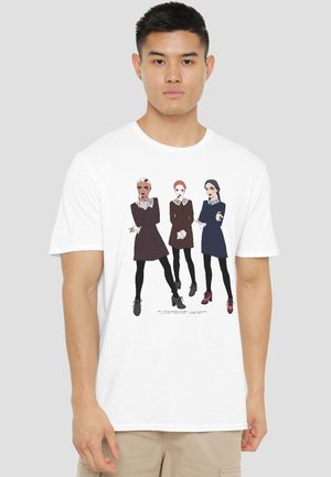 Cotton Soul, CHILLING ADVENTURES OF SABRINA/WEIRD - Print T-shirt - white