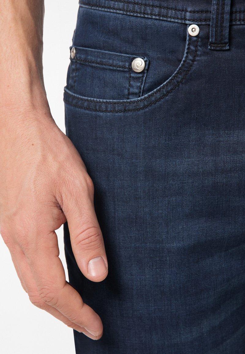 Herren Skinny Fit | Pierre Cardin Jeans Straight Leg dark blue/dark-blue denim - DC59595 Herren Skinny Fit | Pierre Cardin Jeans Straight Leg dark blue/dark-blue denim - DC59595