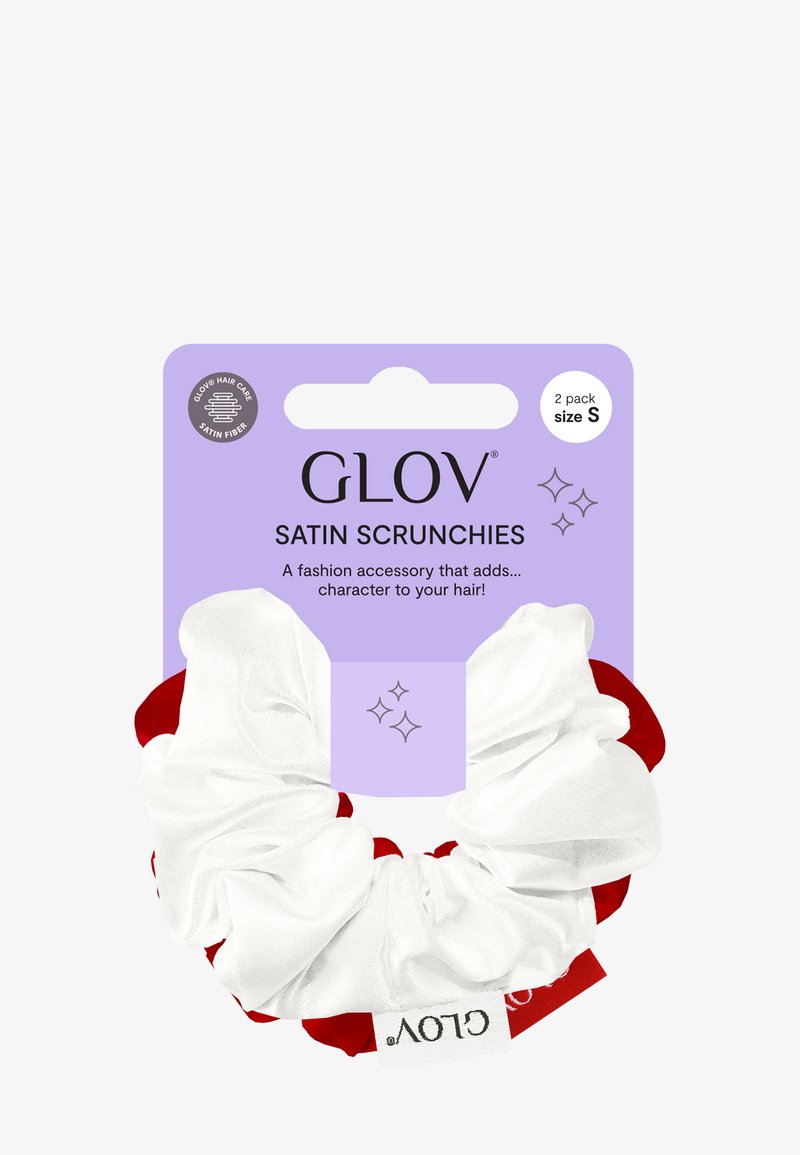 Glov GLOV® SCRUNCHIES 2 PACK S - Kit capelli - red/beige