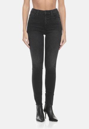 HIGH WAISTED LOOKER - Jeans Skinny Fit - nero