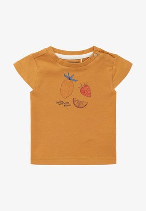 ALCOBENDAS - T-shirt imprimé - amber gold