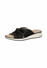 Caprice Ciabattine - black nappa