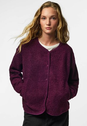 Pieces, PCKATTY TEDDY JACKET BC - Veste polaire - pickled beet1
