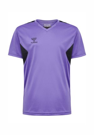 AUTHENTIC - T-shirt till träning - dahlia purple asphalt